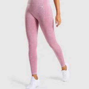 Gymshark Vital Seamless Leggings - Dusky Pink Marl